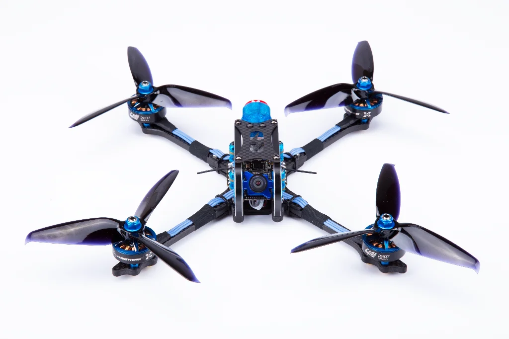 TRANSTEC TransTEC Lightning 2 215 мм FPV Квадрокоптер рама 5 мм Arm 7075 CNC Комплект из углеродного волокна для рамы для t-мотор F40 PRO III мотор