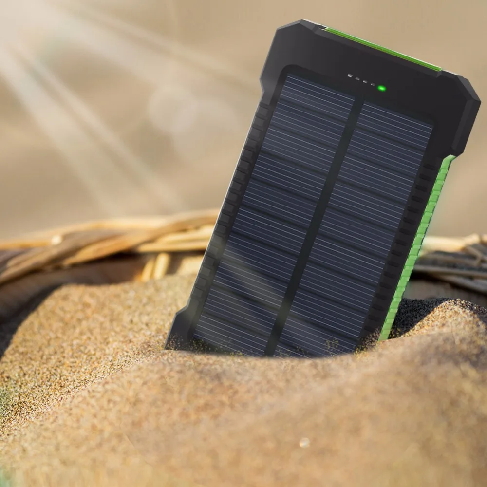 Внешний аккумулятор на солнечной батарее для XIAOMI 20000 мАч | Мобильные телефоны и
