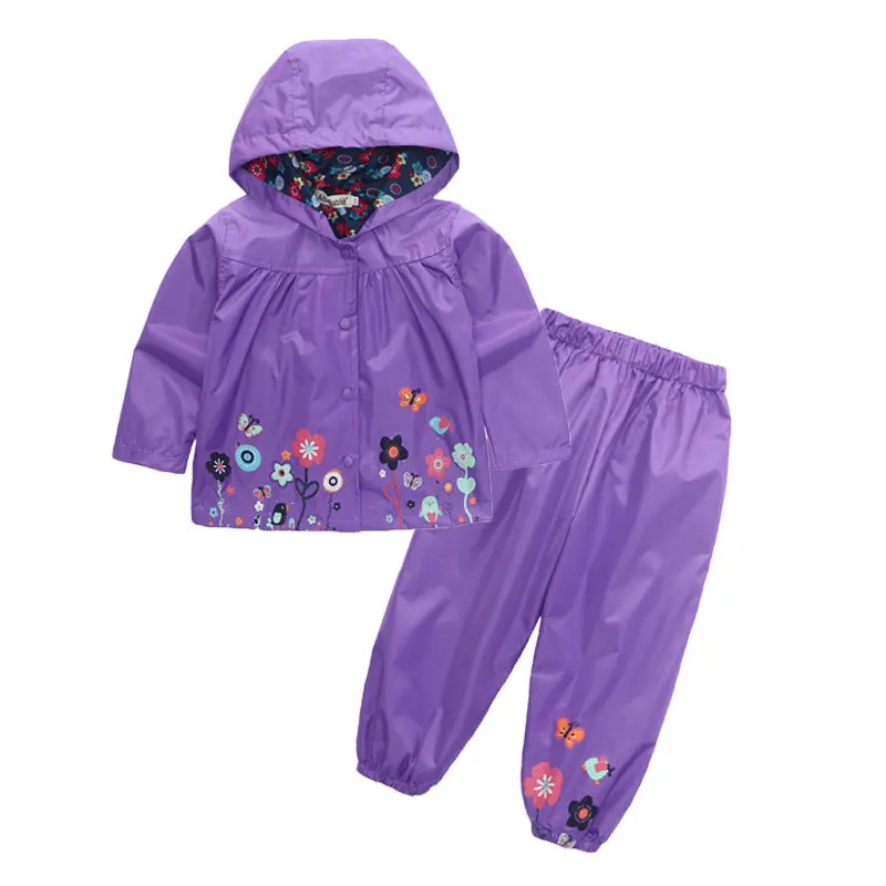 Новинка 2019 детский ветрозащитный и водонепроницаемый дождевик лыжная одежда