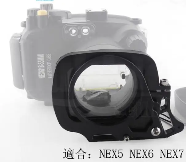 Погружной мокрый адаптер для объектива M67 фотовспышки Canon EOS M M2 M3 18-55 мм Объектив