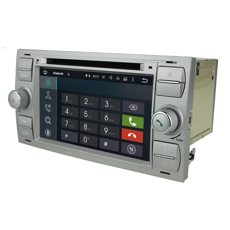 IPS 2 Din Авто Радио Android 10 для Ford/Mondeo/Focus/Transit/C MAX/S MAX/Fiesta Автомобильный мультимедийный
