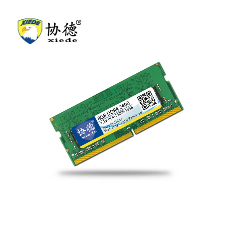 Для игр XieDe оперативная Память DDR4 4 ГБ для ноутбука Sodimm Memoria совместимая с DDR 2400 МГц