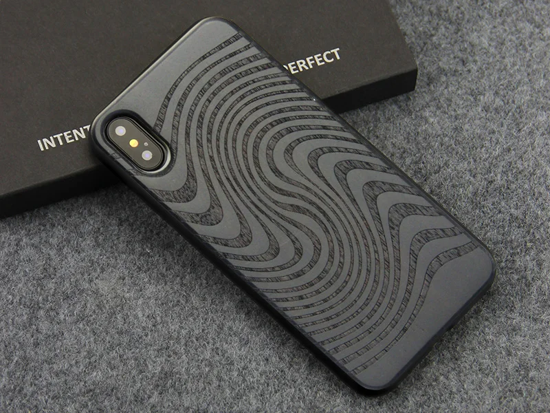 Для iPhone X XS XR чехол с гравировкой по натуральному дереву ударопрочный жесткий чехол на заднюю панель для Apple iPhone XS Max чехол для телефона s