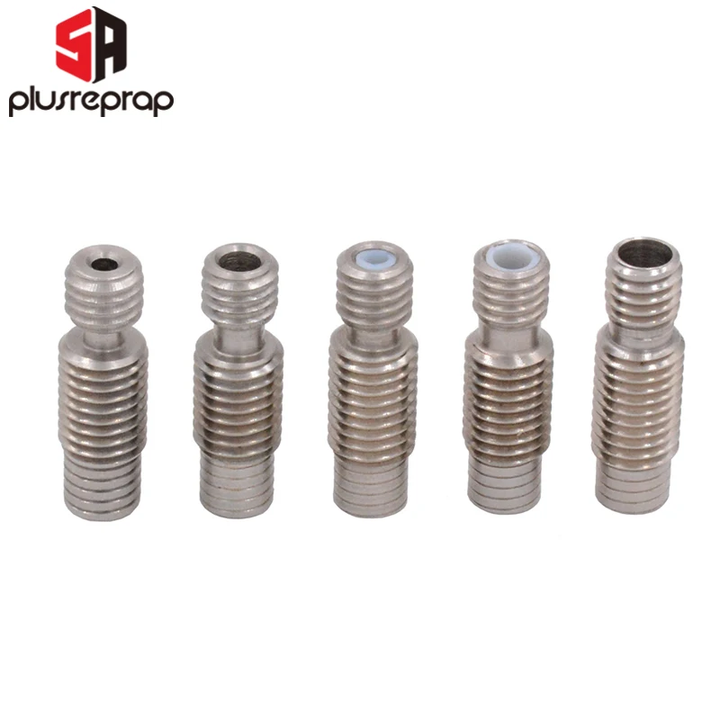 Фото Горло M7 * M6 * 22 мм V6 теплоотвод hotend для 1.75 мм / 3.00 мм нити v6 J-головки hotend / труба вентури 3d принтер экструдер Нержавеющая сталь №5
