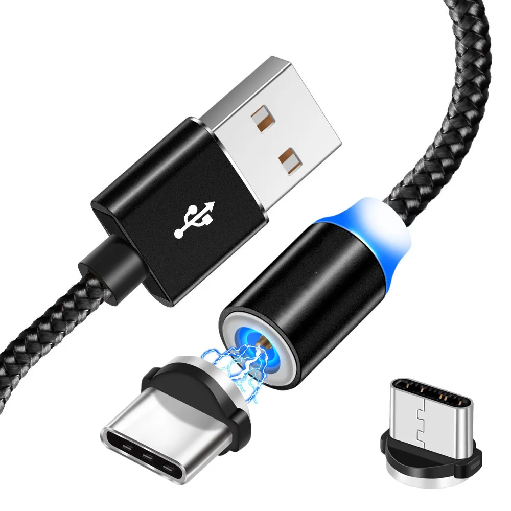 Фото Магнитный кабель для телефона Samsung galaxy A50 A20 S9 S8 Bluboo Maya Max OnePlus 7 Pro Тип C USB Магнитный кабель для телефона Samsung galaxy A50 A20 S9 S8 Bluboo Maya Max OnePlus 7 Pro Тип C USB