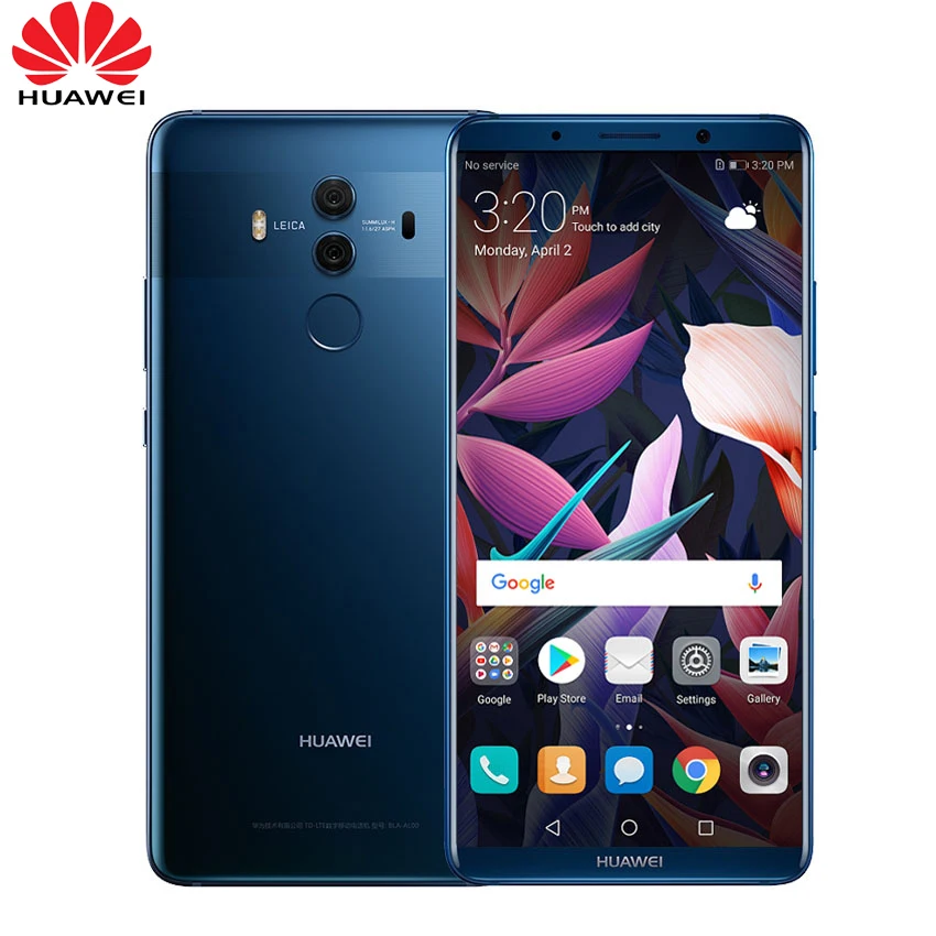 Глобальная прошивка huawei mate 10 Pro Смартфон Android 8 0 двойная задняя 20MP + 12MP 4000mAh 6