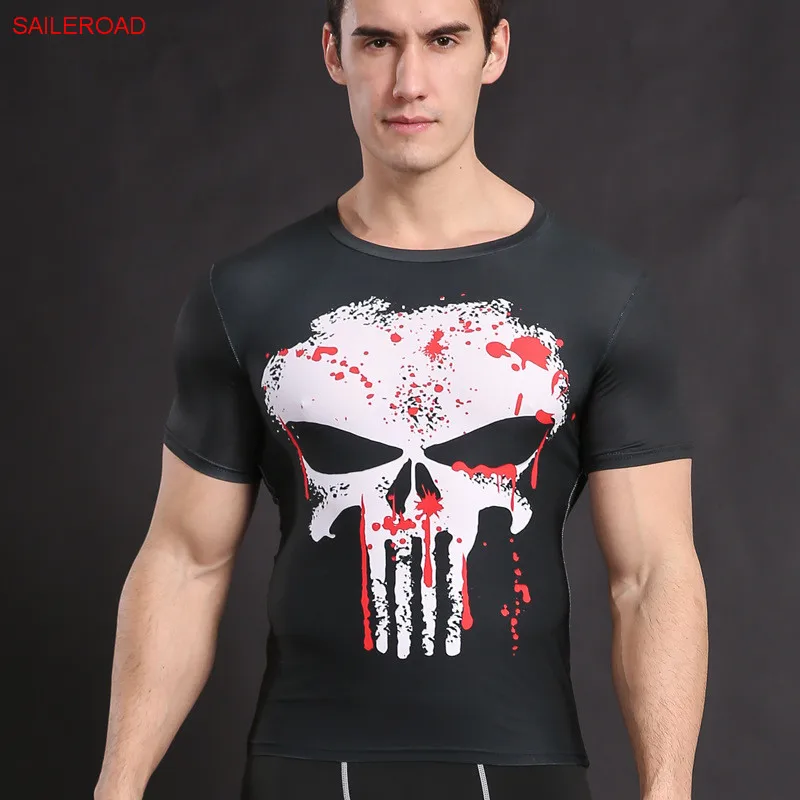 Мужская 3d футболка с суперменом и драконом компрессионная для кроссфита