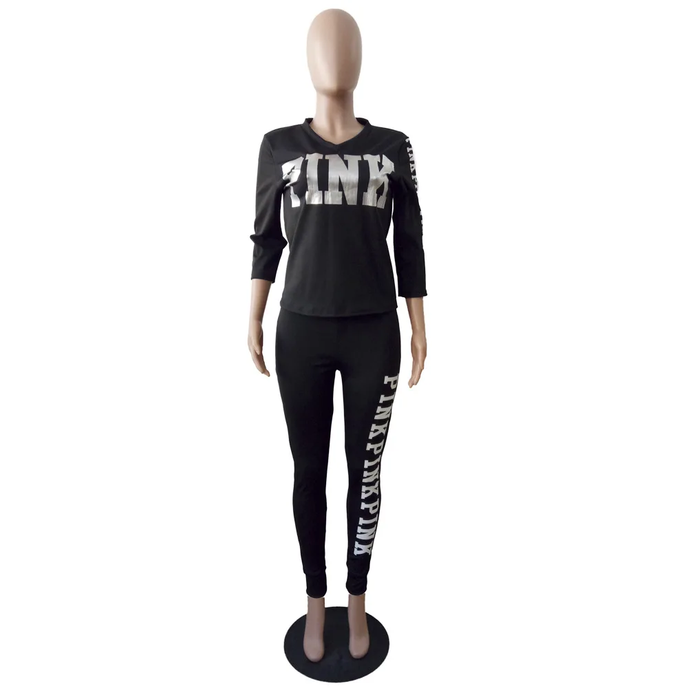 Лидер продаж 2018 Классический Съемный однотонный брючный костюм с надписью