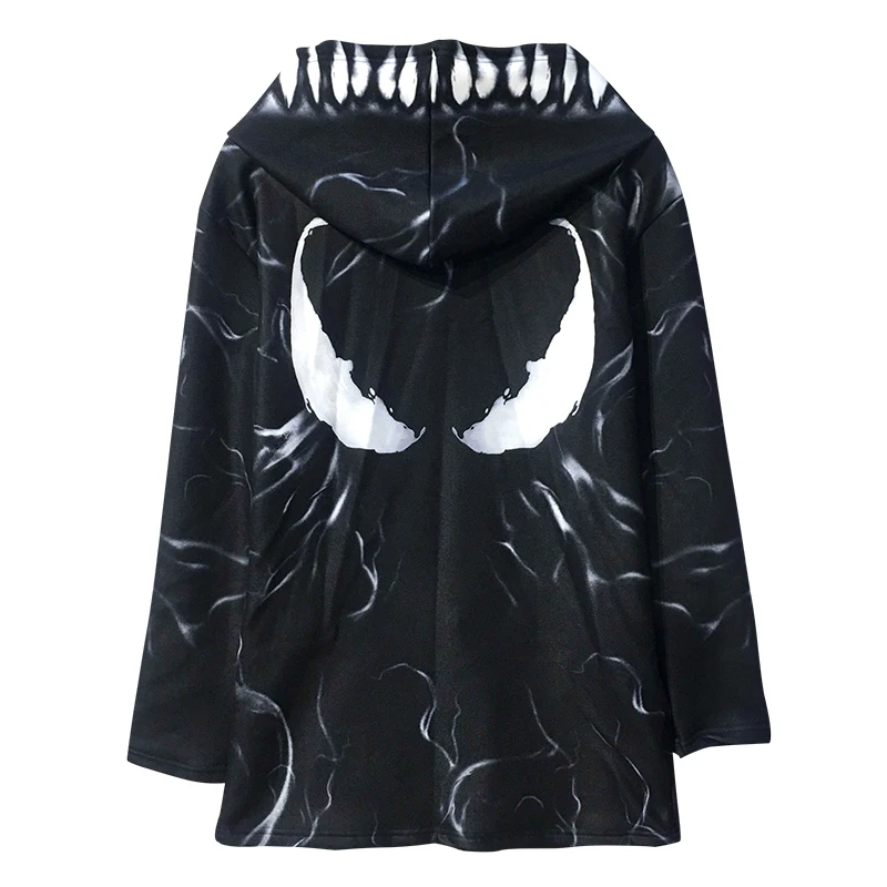 CostumeBuy Venom костюм симбиота Эдварда эдида Брока Косплей Карнавальный супергерой Веном пальто-жакет для косплея L920