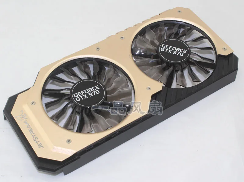Оригинальный охлаждающий вентилятор для видеокарты JETSTREAM GeForce GTX970 AC09215MHSPAA 0.45A GA92S2H
