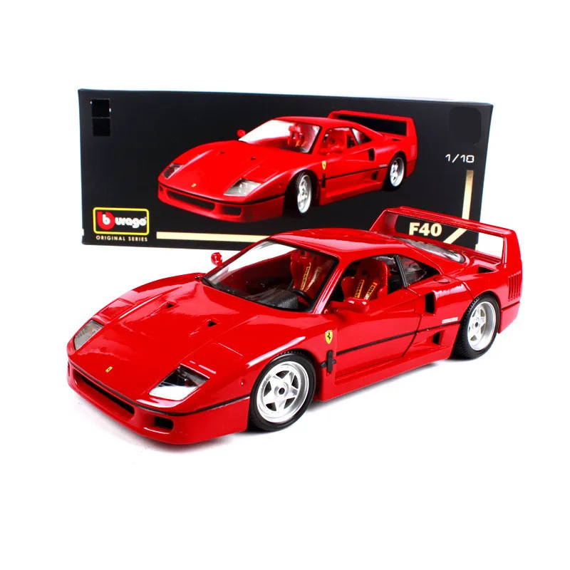 1:18 Модель спортивного автомобиля из сплава для Ferrari F40 классическая версия с
