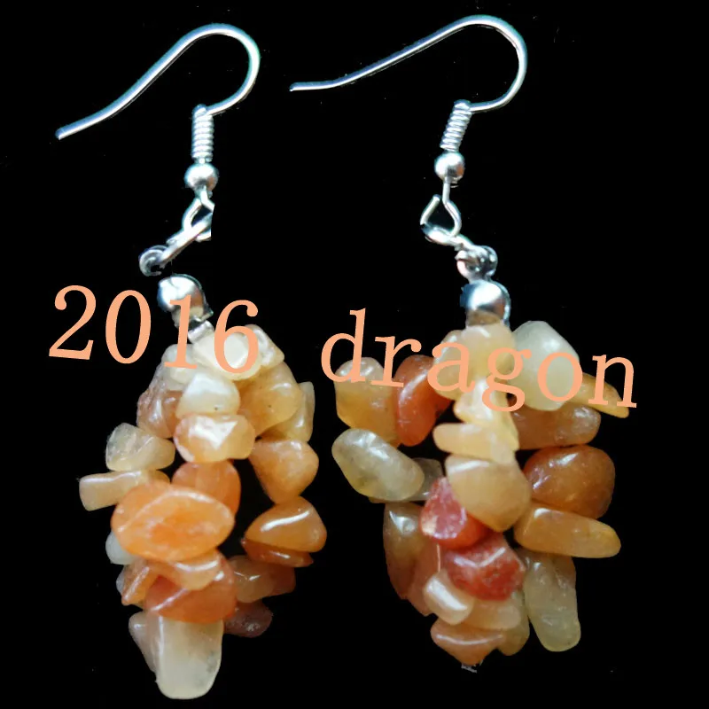 YUTENG пара резных 60x15 мм Dalmation Jaspers чипы серьги LL17|chips earring|carved earringsj earrings |