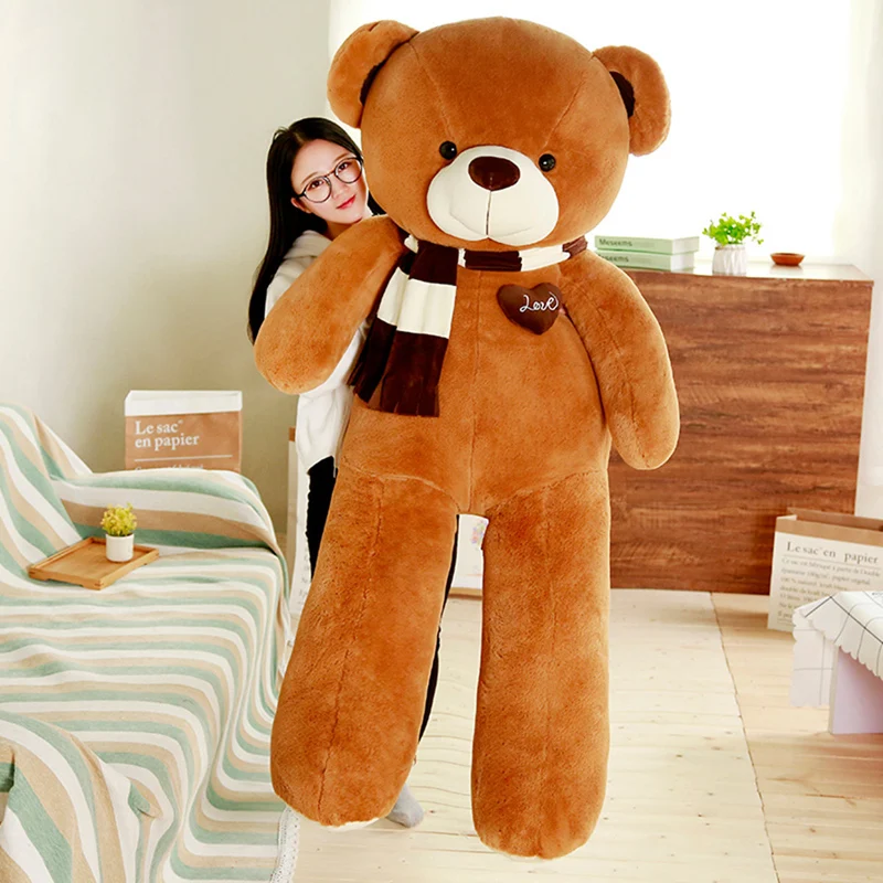 High Quality Teddy Bear With Scarf Stuffed Animals Plush Toys Doll Lovers Birthday Baby Gift | Игрушки и хобби