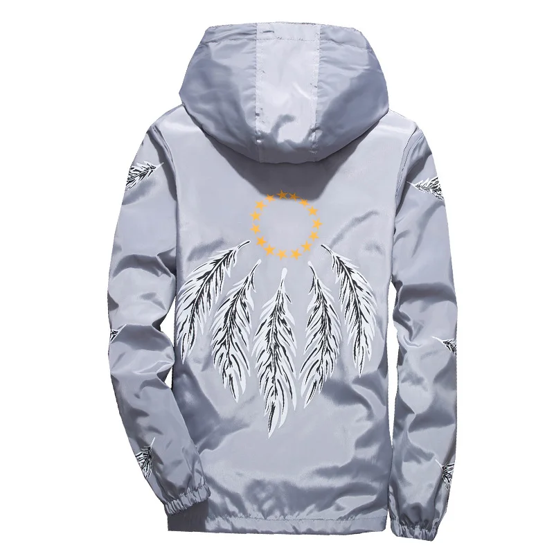 Новое поступление весенне осенние мужские куртки однотонные модные пальто