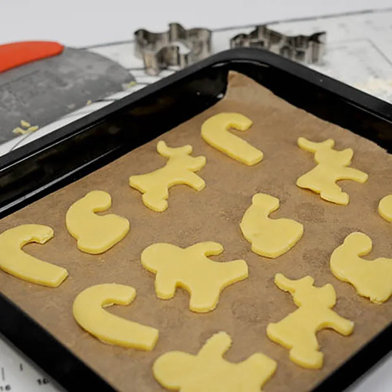 4 шт. Новогодние аксессуары для печенья из нержавеющей стали|Формочка печенья| |