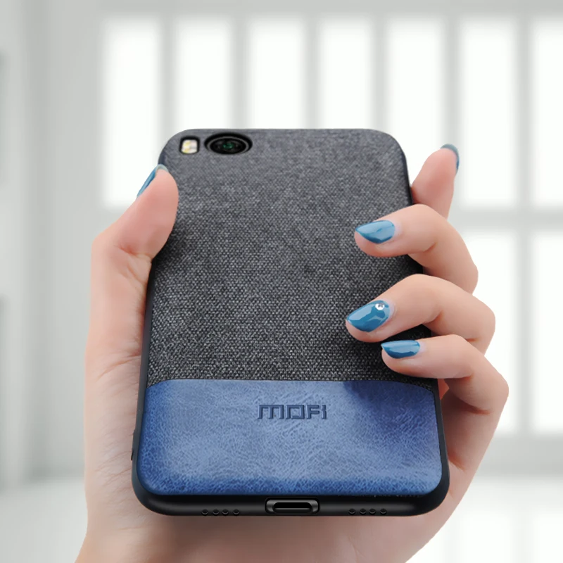 Чехол для Xiaomi Mi 5s противоударная задняя крышка тканевые облегающие защитные