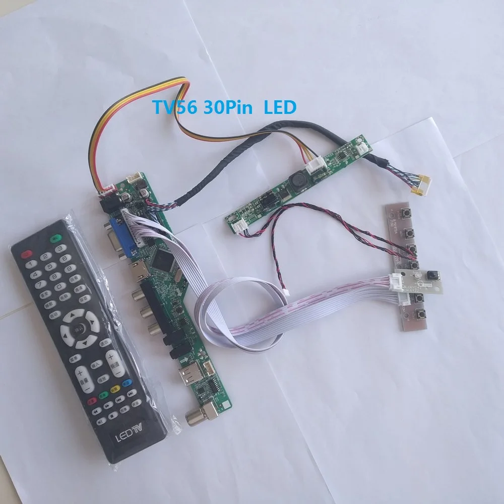 Комплект платы контроллера для планшетов фотографий/L20/L10/L30 1920x1080 27 &quotUSB LCD TV AV VGA