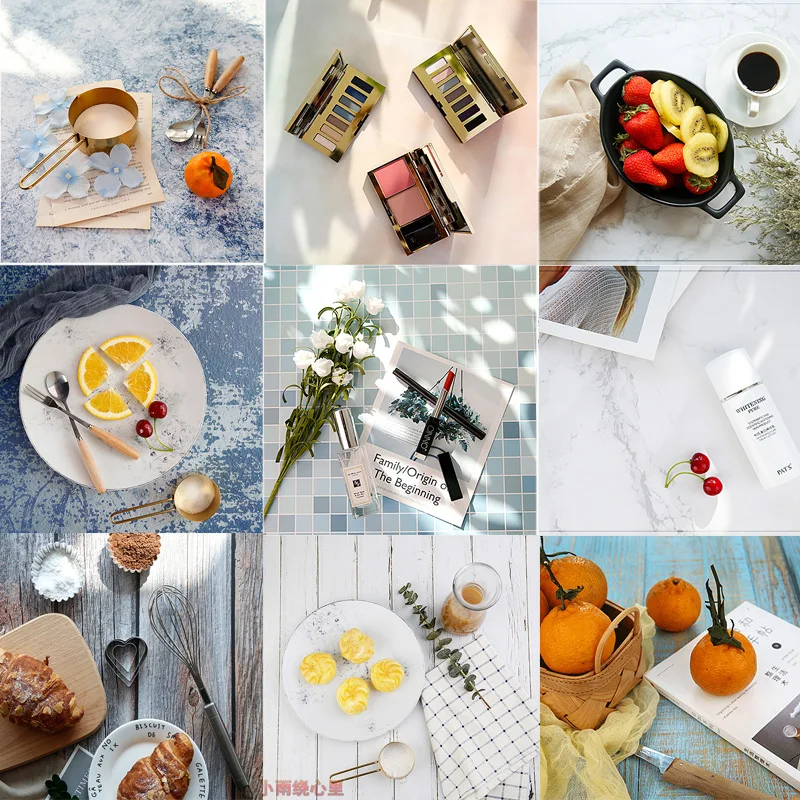 Двусторонний рисунок 54x82 см, Фотофон, против морщин, бумага, реалистичные деревянные зерна, цемент, мрамор, текстура, студийные аксессуары Двусторонний рисунок 54x82 см, Фотофон, против морщин, бумага, реалистичные деревянные зерна, цемент, мрамор, текстура, студийные аксессуары