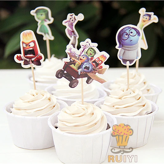 72 шт. с изображениями мультипликационных персонажей мультфильма Inside out