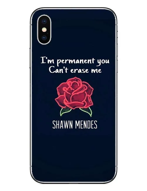 Хит поп-певица Шон Мендес Magcon телефонные чехлы для iPhone X 10 Жесткий ПК чехол 8 8Plus 7