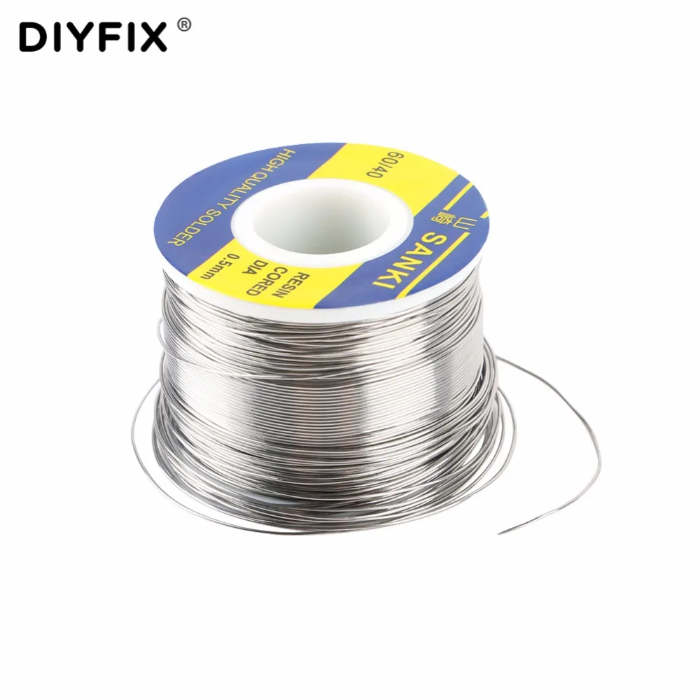 DIYFIX 0 3/0 4/0 5 мм 250 г 60/40 канифольное ядро оловянный припой проволочный вывод пайки