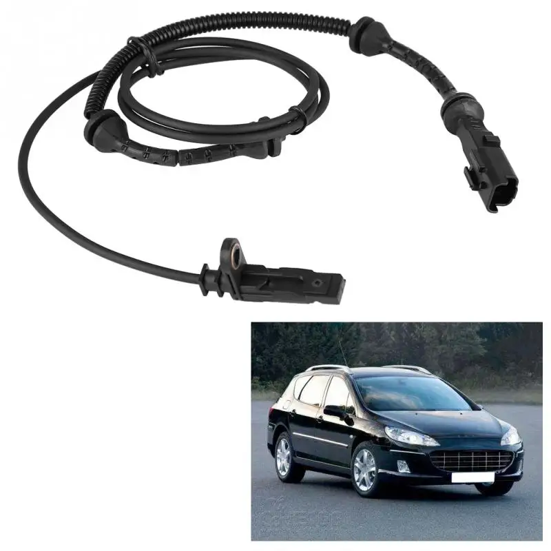 Автомобильный передний датчик скорости колес ABS для Peugeot 407 407SW Citroen C6 4545G6