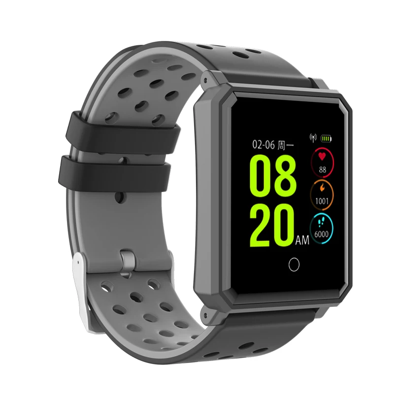 Smart Watch 1.3inch OLED Screen 200MAh Large Capacity Fitness Clock Blood Pressure IP67 Waterproof Activity Tracker Smartwatch |