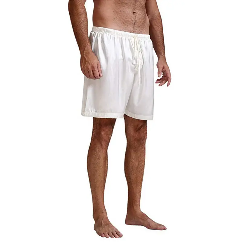 Лето 2019 мужские шорты для отдыха одежда сна пижама на шнуровке Женская