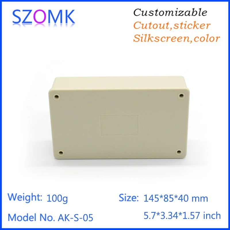 Пластиковый корпус szomk 145*85*40 мм 1 шт. лидер продаж высококачественный из АБС