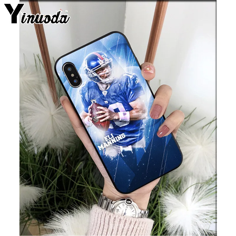 A13 Yinuoda New York Giants TPU мягкие Аксессуары для телефонов Чехол для iPhone 6S 6plus 7 7plus 8 8Plus X Xs MAX 5 5S XR - Цвет: A13