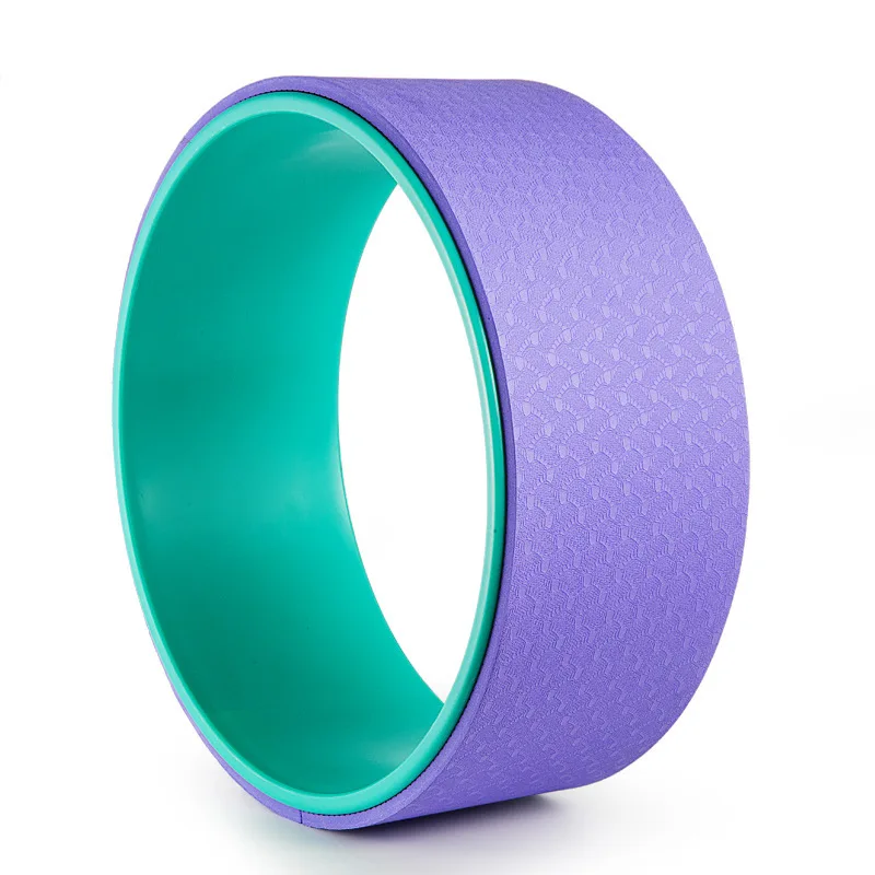 

JUFIT Yoga Circles Pilates Professional Waist Shape Bodybuilding ABS Gym Workout Yoga Wheel Back Training Tool For Fitness