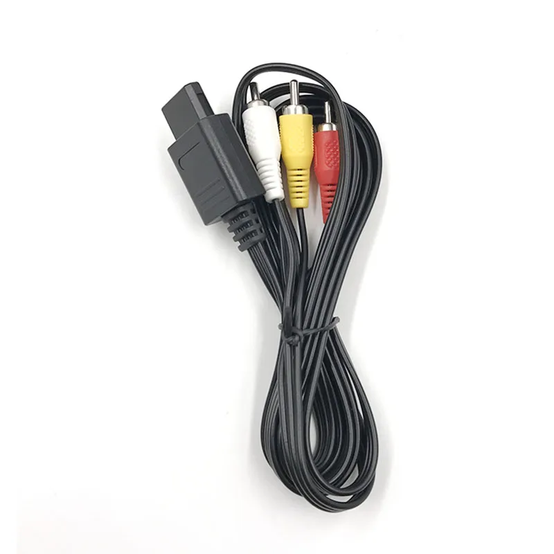Av кабель для n64/NGC/SNES av nintendo 60 snes gamecube AV RCA аудио/видео ТВ композитный кабель|cable