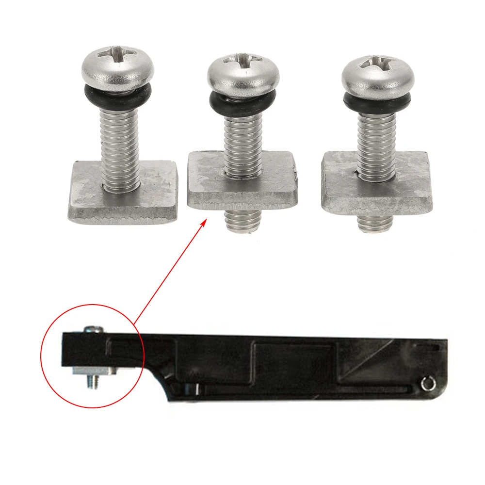 3 комплекта из нержавеющей стали SUP центральное ребро винтовая пластина стоячая