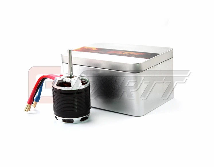 Gleagle HF 530KV 4500W бесщеточный двигатель со стальной чехол для 700 Align Trex RC Heli Black