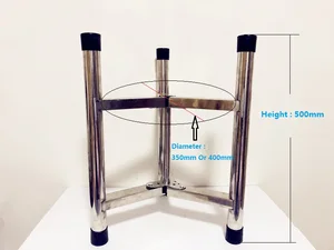 Складной кронштейн для резервуара для дистилляциипивоваренного резервуара, применимый диаметр 350 мм или 400 мм, нержавеющая сталь