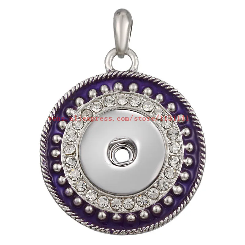 sublimation necklaces pendants round fashion button pendant hot transfer printing blank consumable 15pieces/lot new style | Украшения и