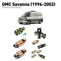 led interior lights for gmc savanna 1996 2002 12pc led lights for cars lighting kit automotive bulbs canbus