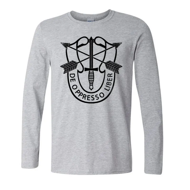 2019 Новая мода спецназ береты создать свой собственный Футболка Мужской шеи