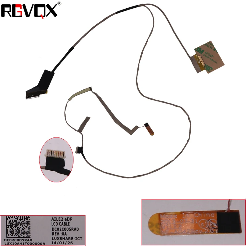 Новый кабель для ноутбука Lenovo ThinkPad E540 AILE2 30pin PN: DC02C005RA0 разъем LVDS