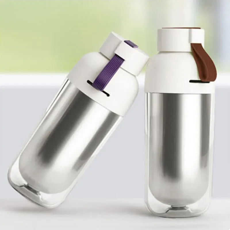 Горячая Распродажа инновационная бутылка для воды из нержавеющей стали с