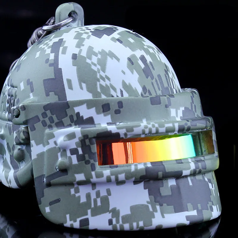 Новая игра Playerunknown's Battlegrounds брелок PUBG военный зеленый шлем брелок спецназ кулон забавные детские игрушки аксессуары
