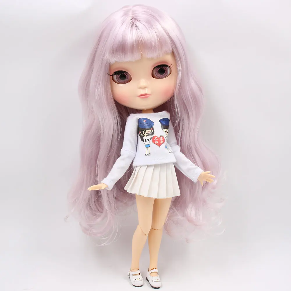 Кукла ICY серии № BL7263 с розовыми волосами и макияжем Azone s шарнирное тело 1/6 BJD OB24