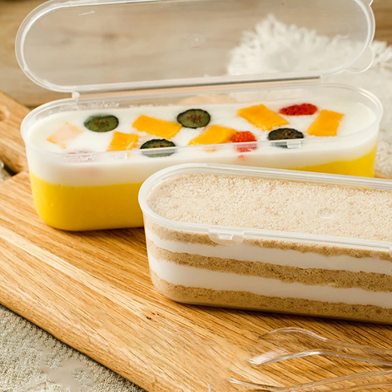 Портативный Слои коробки для тортов и пирожных торт Melaleuca чехол герметичные