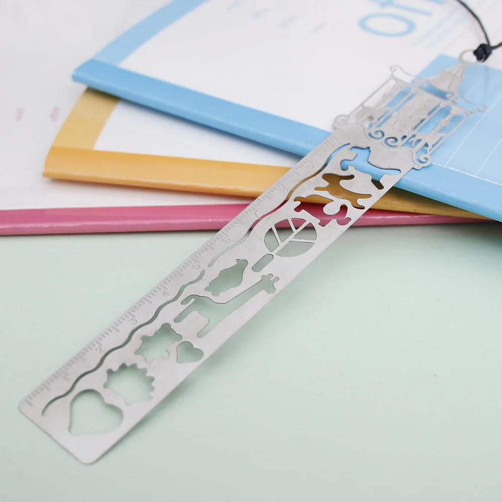 Трафарет с изображением спирографа 15 см|metal scale ruler|scale rulerdrawing template |