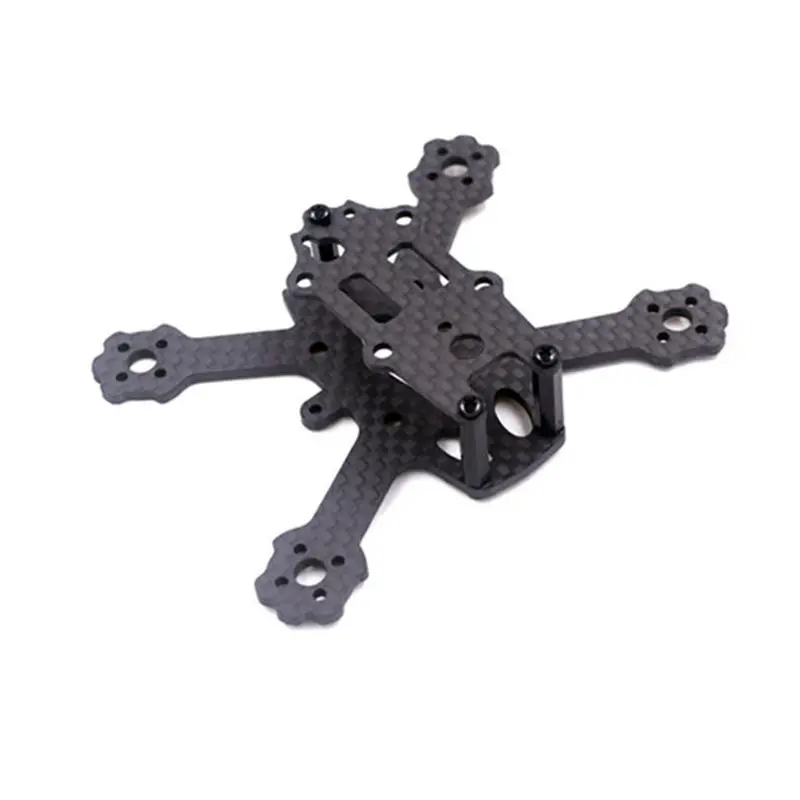 Высокое качество X2 ELF 88 мм микро бесщеточный 3K карбоновое волокно FPV Racing Frame Kit для