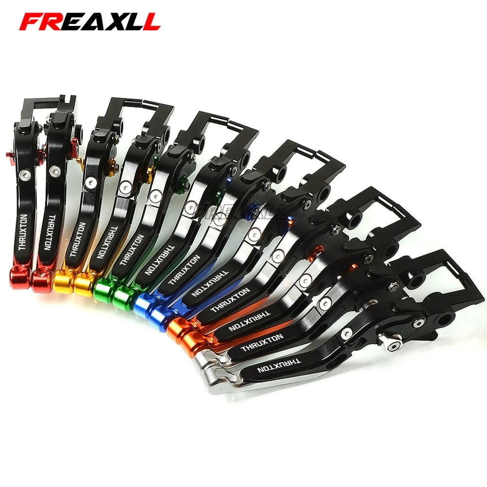 Рычаги тормозные алюминиевые для мотоцикла TRIUMPH thruxстон R 2004 2018 CNC Складные