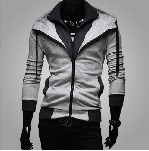 Ассорти Цвета тонкая верхняя одежда с капюшоном для мужчин в британском стиле