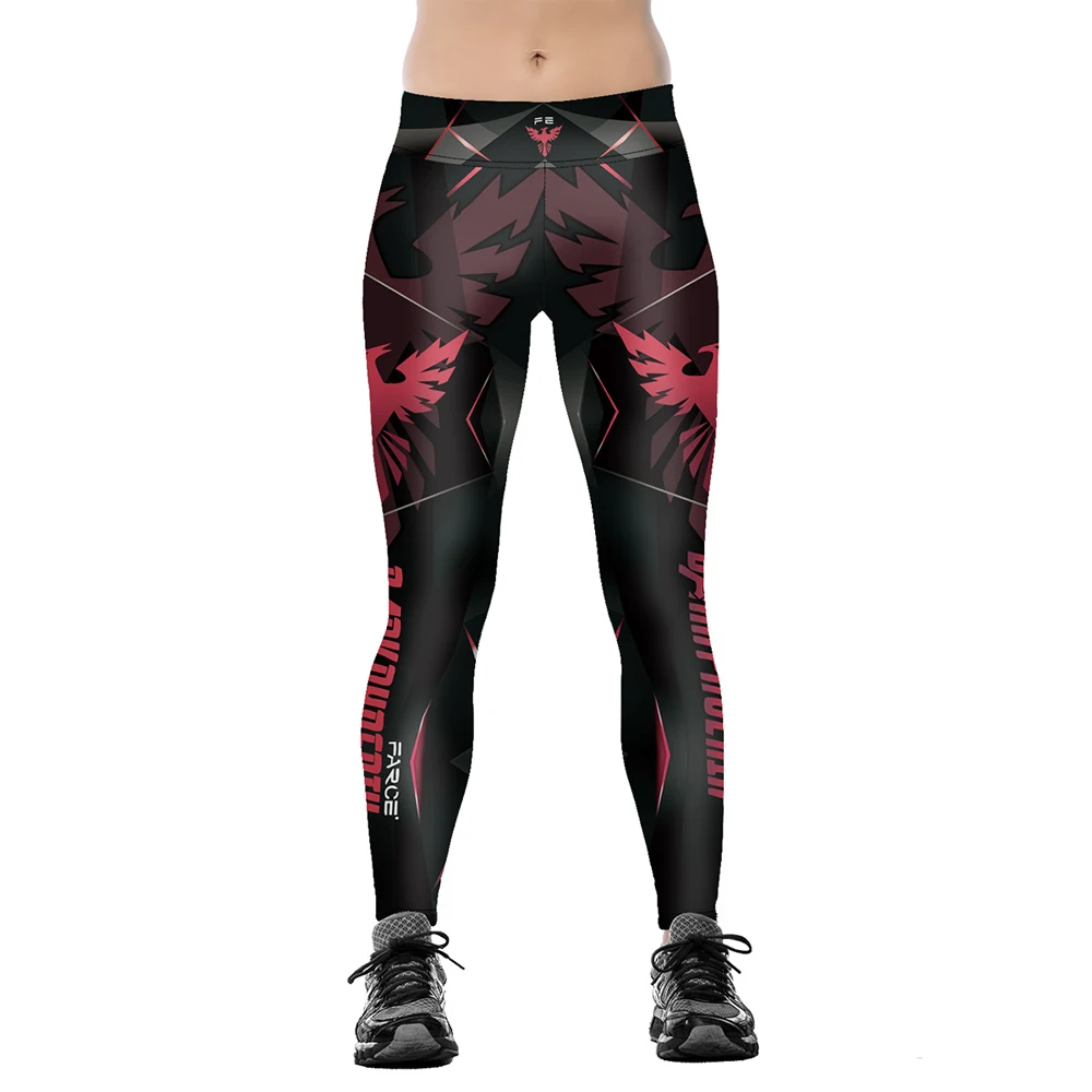 3D принт женские леггинсы с высокой талией Леггинсы Новые мутанты стиль принтом