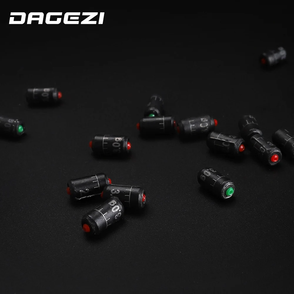 Грузила DAGEZI 5 шт./лот свинцовый грузила для ловли карпа формы свинца с
