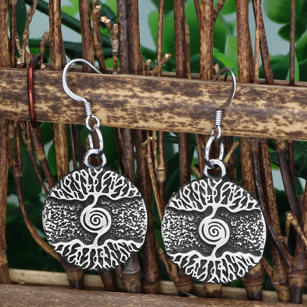 Скандинавский Викинг Yggdrasil treee жизни amulet из нержавеющей стали в виде капель с